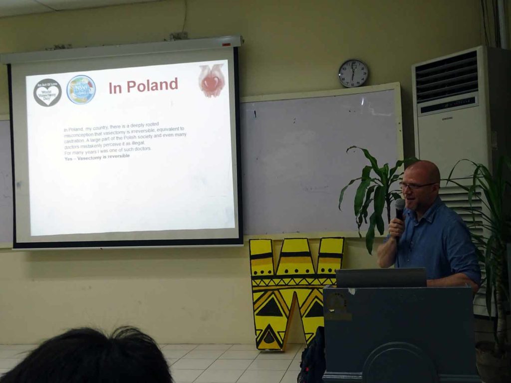 Szkolenie lekarzy w technice wazektomii bez skalpela